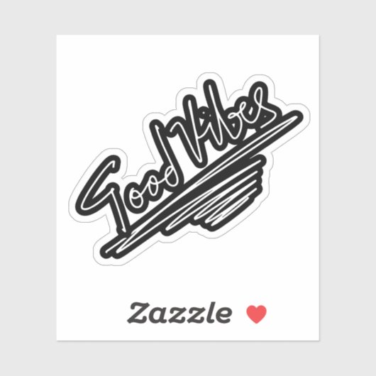 Good Vibes Sticker (Vel)
