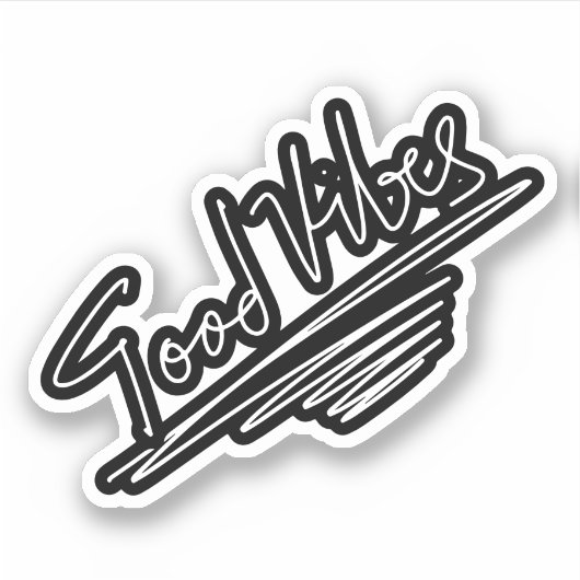 Good Vibes Sticker (Voorkant)