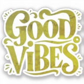 Good Vibes Sticker (Voorkant)