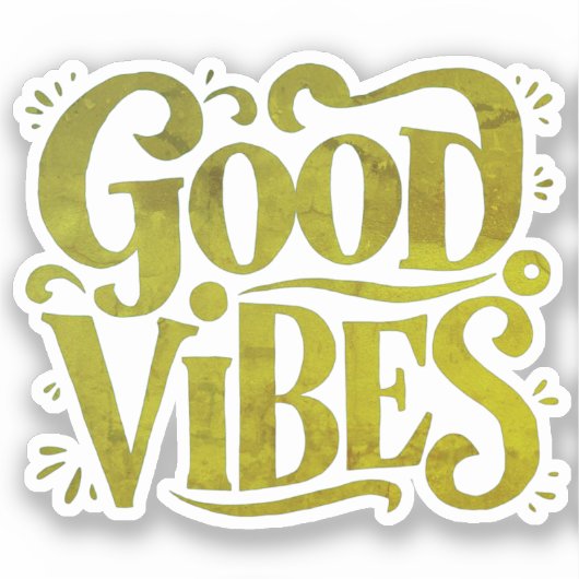 Good Vibes Sticker (Voorkant)