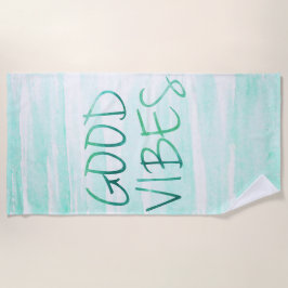 Good Vibes Strandlaken