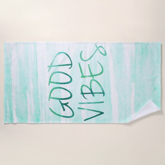 Good Vibes Strandlaken (Voorkant)