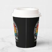 Good Vibes Summer Tropical Waves-64107 Papieren Bekers (Rechts)