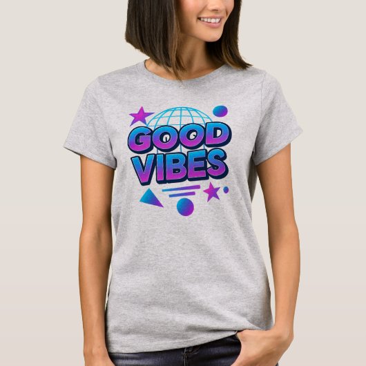 Good vibes t-shirt (Voorkant)