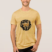 "Good Vibes T-shirt" Tri-Blend Shirt (Voorkant)