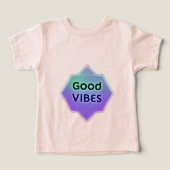 "Good Vibes" Text on Gradient Star Shape (Design voorkant)