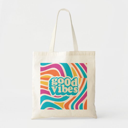 GOOD VIBES Tote Bag (Voorkant)