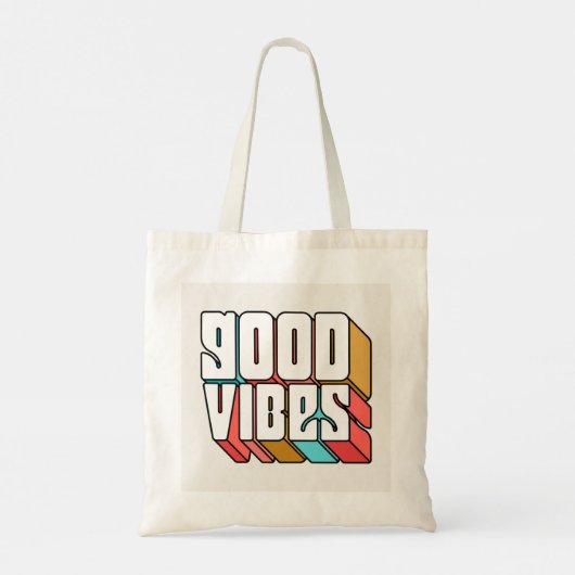 Good Vibes Tote Bag (Achterkant)