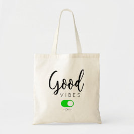 Good vibes tote bag