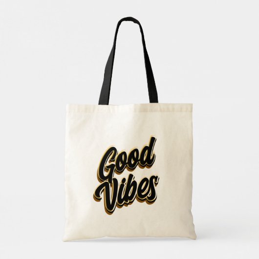 Good Vibes Tote Bag (Achterkant)