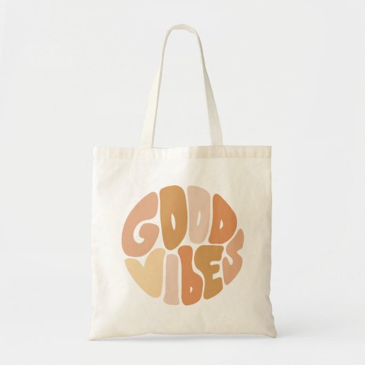 Good Vibes Tote Bag (Voorkant)