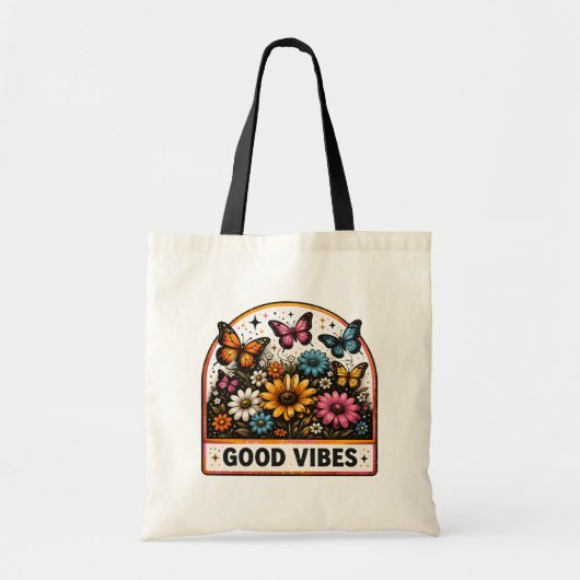 Good Vibes Tote Bag (Voorkant)