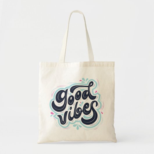 Good Vibes Tote Bag (Voorkant)
