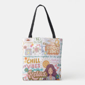 Good Vibes Tote Bag (Achterkant)