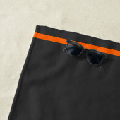 "Good Vibes Triangle Design met Palm Tree" Strandlaken (In situ)