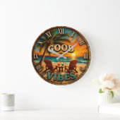 Good Vibes Tropical Beach Grote Klok (Huis)