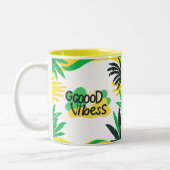 Good Vibes Tweekleurige Koffiemok (Links)