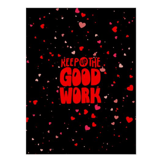 Good Vibes Typografie Perfect Poster (Voorkant)