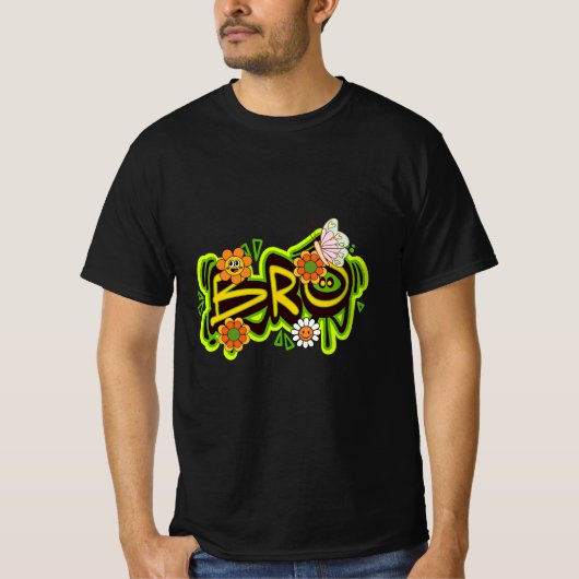 Good Vibes Typografie T-shirt (Voorkant)