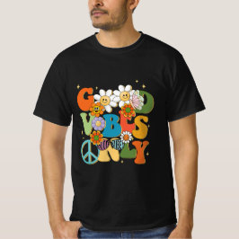 Good Vibes Typografie T-shirt