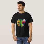 Good Vibes Typografie T-shirt (Voorkant volledig)