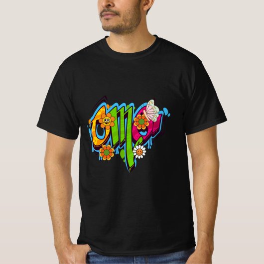Good Vibes Typografie T-shirt (Voorkant)