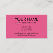 Good Vibes Visitekaartjes - Fun Colorful (Achterkant)