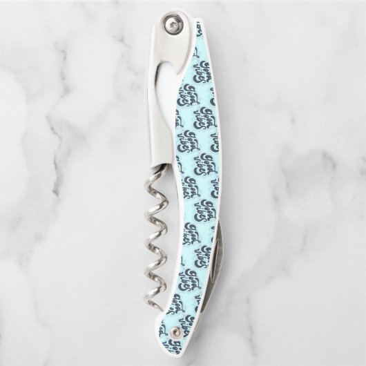 Good Vibes Waiter's Corkscrew Kurkentrekker (Voorkant)