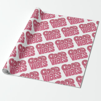 Good Vibes Wrapping Paper Cadeaupapier