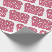 Good Vibes Wrapping Paper Cadeaupapier (Hoek)