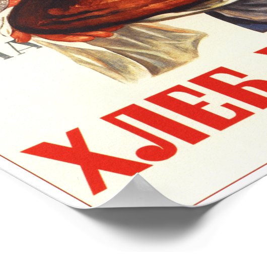 "Good Wheat will come in" Poster van de Sovjet-Pro (Hoek)