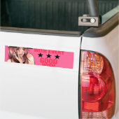 Good Wish Bumpersticker Pink (Op Truck)