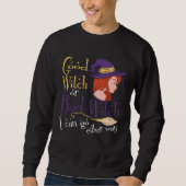 Good Witch Bad Witch Can Go Either Way Halloween f Trui (Voorkant)