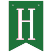 Good Witch Bad Witch - Roze en Groene Verjaardag Vlaggetjes (Tweede vlag)