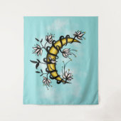 Good Witch Floral Moon Boho Wandkleed (Voorkant)