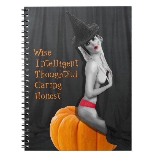 Good Witch Gothic Girl Magic Spell Note Book Journ Notitieboek (Voorkant)