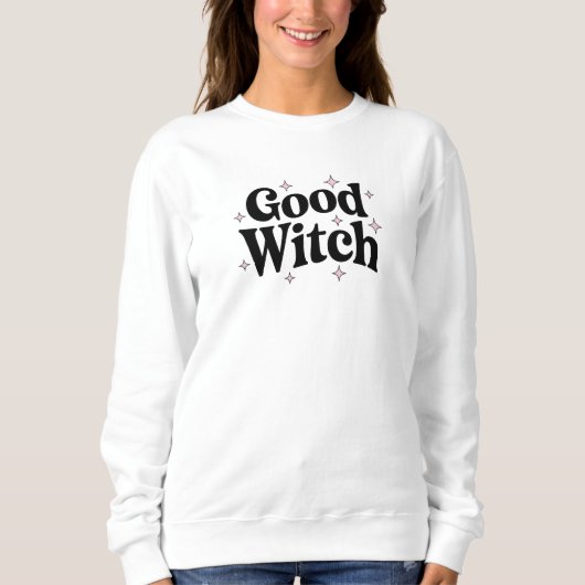 Good Witch Halloween cute Girly Outfit Trui (Voorkant)