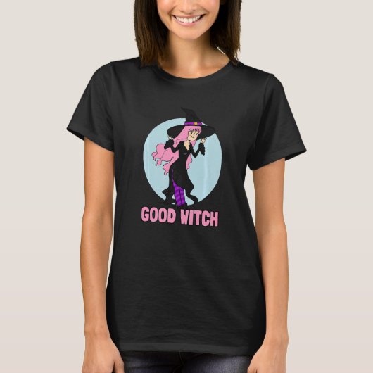 Good Witch Halloween Scary Witch T-shirt (Voorkant)
