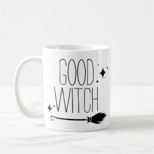 Good Witch Halloween Spooky Cute Koffiemok