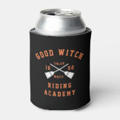 Good Witch Riding Academy Halloween Party Favor Blikjeskoeler (Blikje Voorkant)