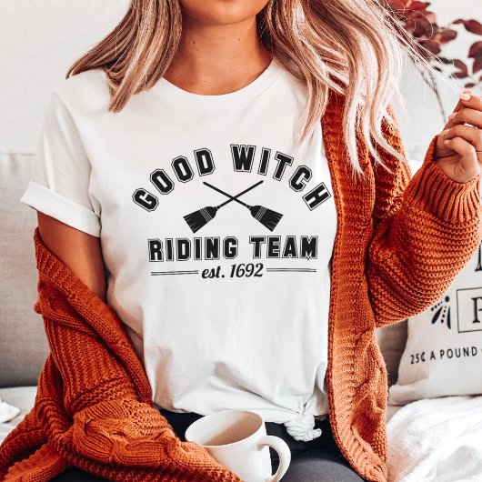 Good Witch Riding Team Halloween T-shirt