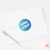 “Good Work!” Colorful Encouragement Sticker (Envelop)