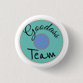Goodass-team Ronde Button 3,2 Cm (Voorkant)