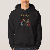 Goodbye 2022 Hello 2023 Happy New Year 2023 Hoodie (Voorkant)