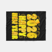 Goodbye 2025 Happy New Year 2026 Women Girl Kids  Fleece Deken (Voorkant (Horizontaal))