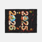 Goodbye 2025 Hello 2026 Christmas And Happy New Ye Fleece Deken (Voorkant (Horizontaal))