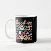 Goodbye 2025 Hello 2026 Christmas New Year Gift  Koffiemok (Links)