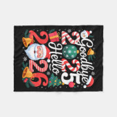 Goodbye 2025 Hello 2026 Happy New Year Family Matc Fleece Deken (Voorkant (Horizontaal))