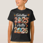 Goodbye 2025 Hello 2026 Happy New Year's Eve Chris T-shirt (Voorkant)