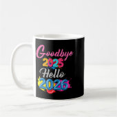 Goodbye 2025 Hello 2026 Kids Funny New Year Koffiemok (Links)